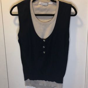 SEE BY CHLOE dual layer sweater top